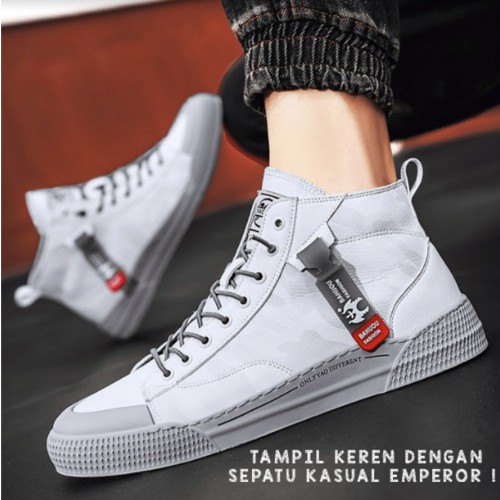 Sepatu Sneaker Sneakers Pria D20 Emperor Cowok Laki Laki Shoes Cowo Casual Sport Kekinian Baru
