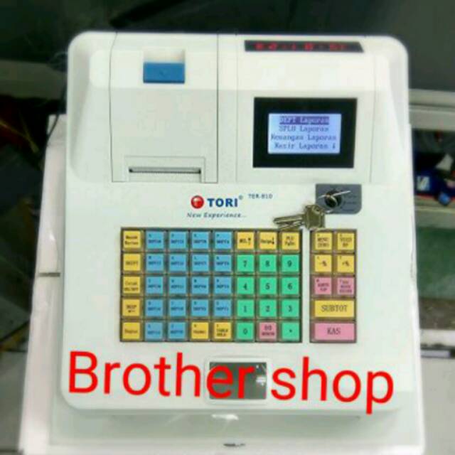 Mesin kasir/cash register TORI TER810 white/black