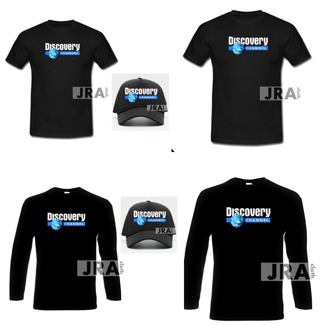 KAOS SHIRT BAJU ADVENTURE MANCING DISCOVERY CHANNEL COMBED