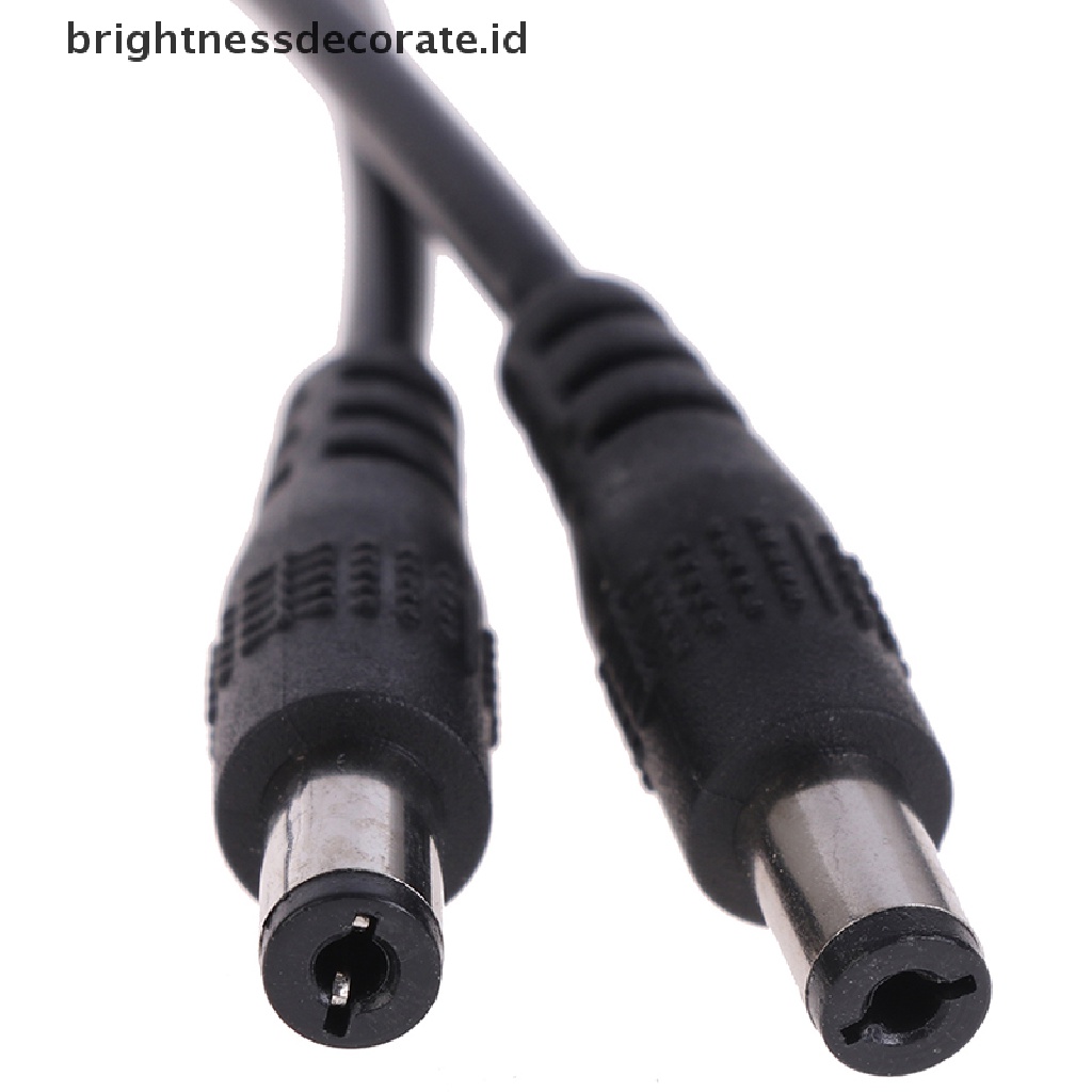 1 Dc Female Ke 2 / 3 / 4 Male Plug Power Cord Adapter Konektor Splitter