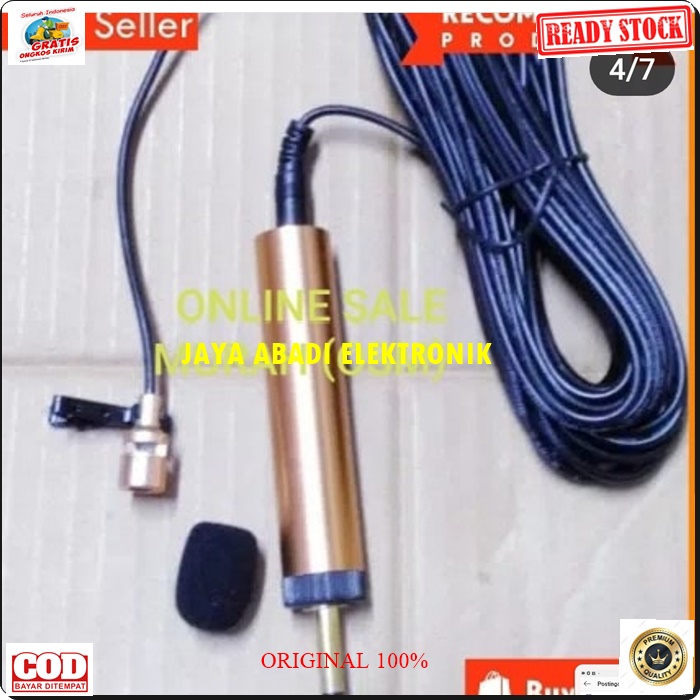 G143 KENWOOD MIC JEPIT KERAH BAJU  DAN MIC HEADSET KABEL 10 METER CLIP ON  MIKROPHONE SOUND BEST BEST SISTEM AUDIO COCOK UNTUK IMAMA MASJID PIDATO CERAMAH DLL KHUALITAS SUARA JERNIH DAN SENSITIF HARGA TERJANGKAU