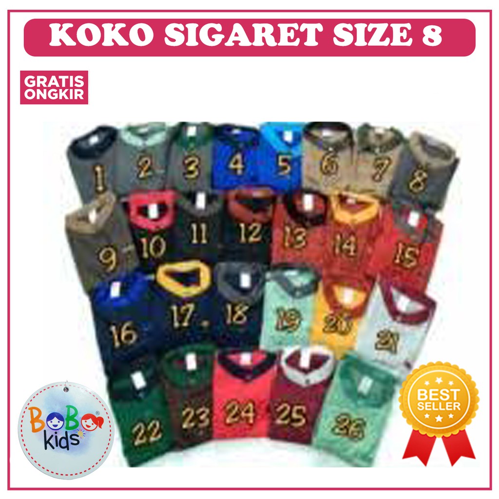 SET KOKO SIGARET JUNIOR BOBO KIDS / KOKO ANAK KOKO JUNIOR BAHAN SIGARET / KOKO SIGARET ANAK COWO