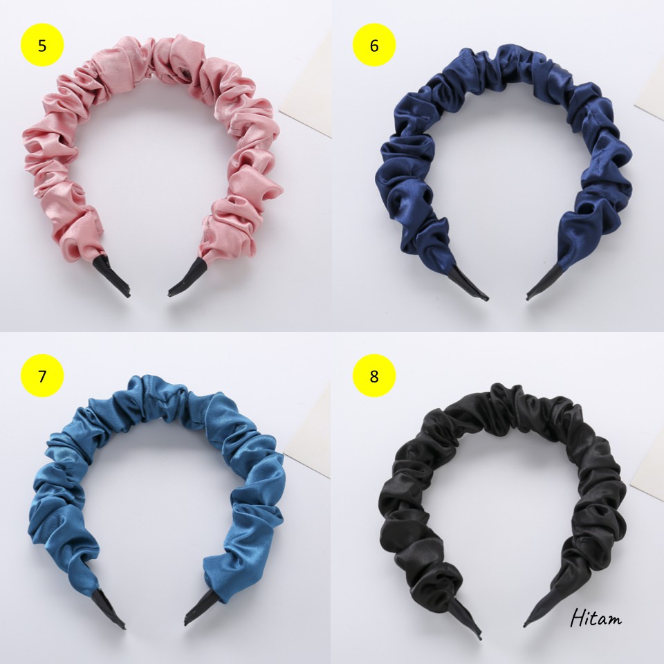 Bando Korea / Bando Scrunchie / Bando Wanita / Bando Bandana Ella