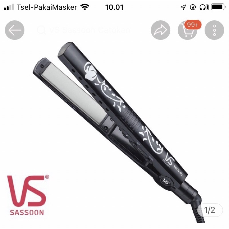 Catok Ceramic VS Sassoon