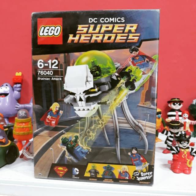 Lego 76040 braniac attack dc comic auper heroes