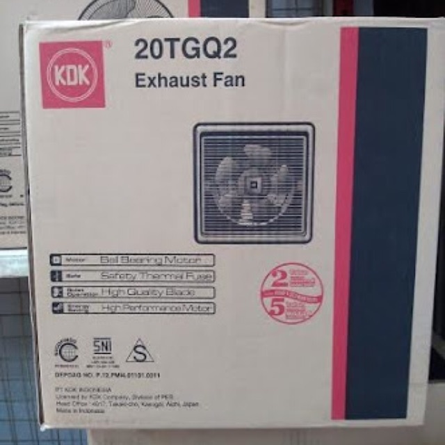 KDK EXHAUST FAN PLAFON 8 INCH - 20 - TGQ2