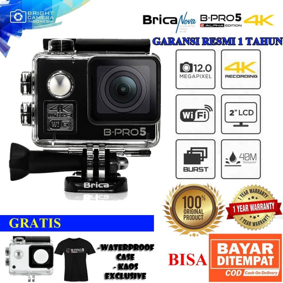 Brica B Pro 5 Alpha Edition Series ( AE Basic - AE Lite - AE1 4K - AE2 - AE2S - AE3S) + Free Bonus-AE1 4K Black + KAOS