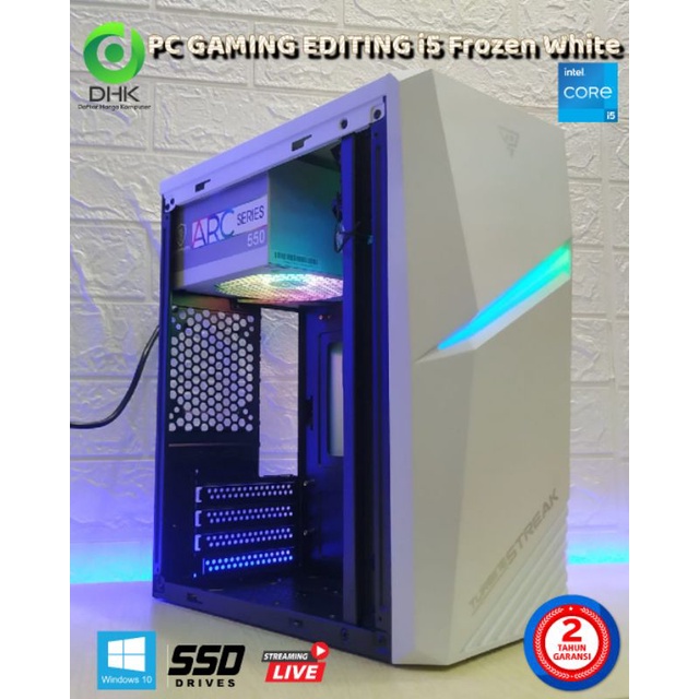 PC GAMING EDITING i5 Frozen White