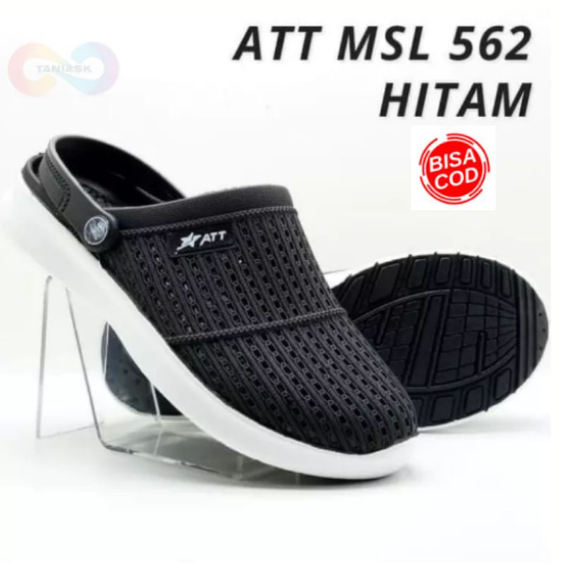 Sepatu Karet Pria ATT MSL 562 Anti Air- Sandal Slop Kokop Baim Pria Ukuran 39-43-2
