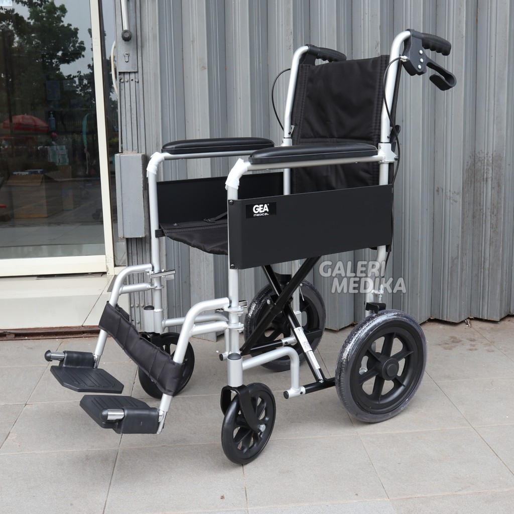 Kursi Roda Aluminium Travel GEA AL-BL03E / ALBL03E / AL BL03E - Aluminium Wheelchair