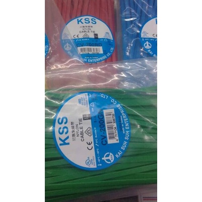 

Ω kabel ties KSS CV-200 warna ✺