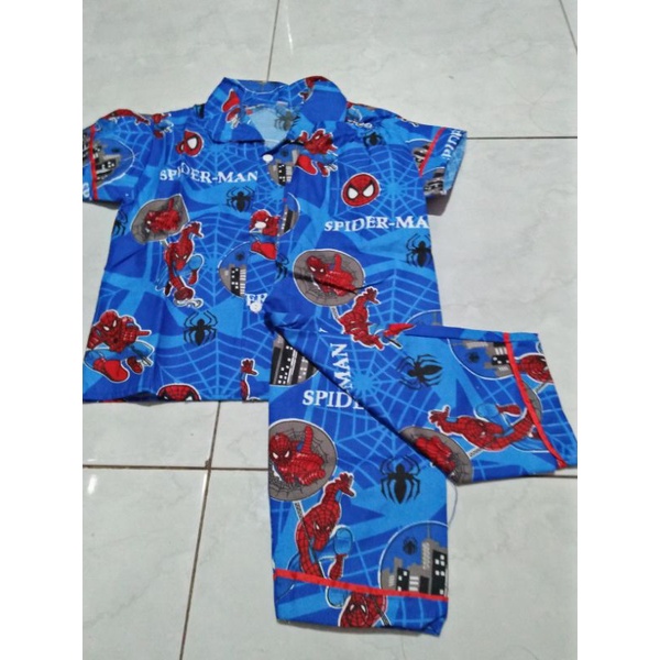 piyama anak perempuan,laki-laki  /baju tidur anak 1-5tahun/ piyama anak bisa pilih motif