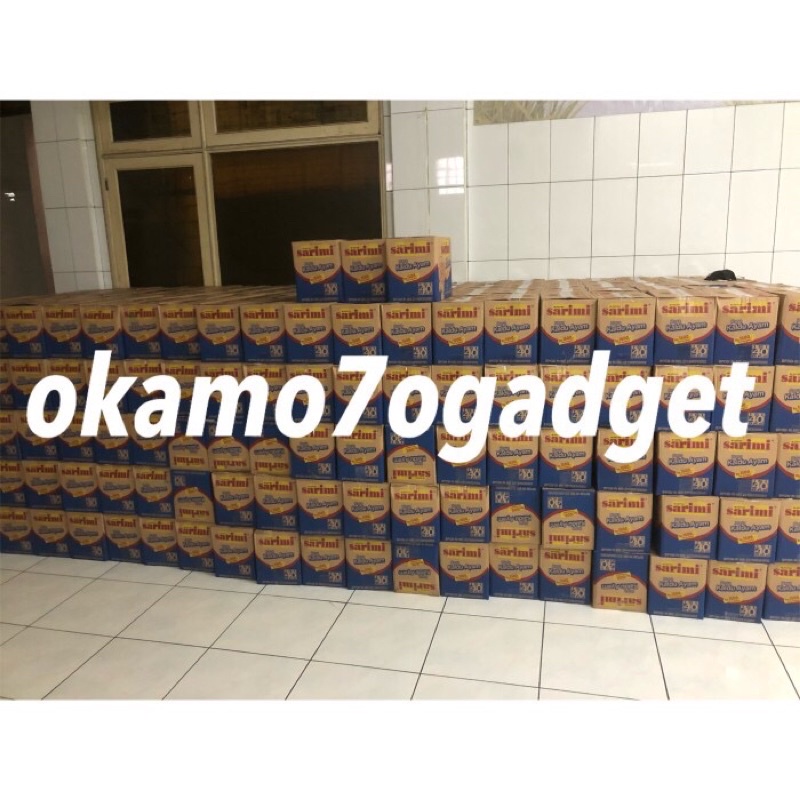

Sarimi kaldu ayam dus isi 40 pcs sarimie 70gr