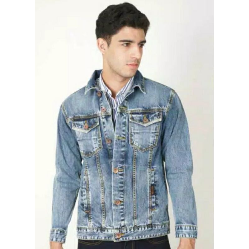 Jaket Jeans Pria Original Lois MJF112
