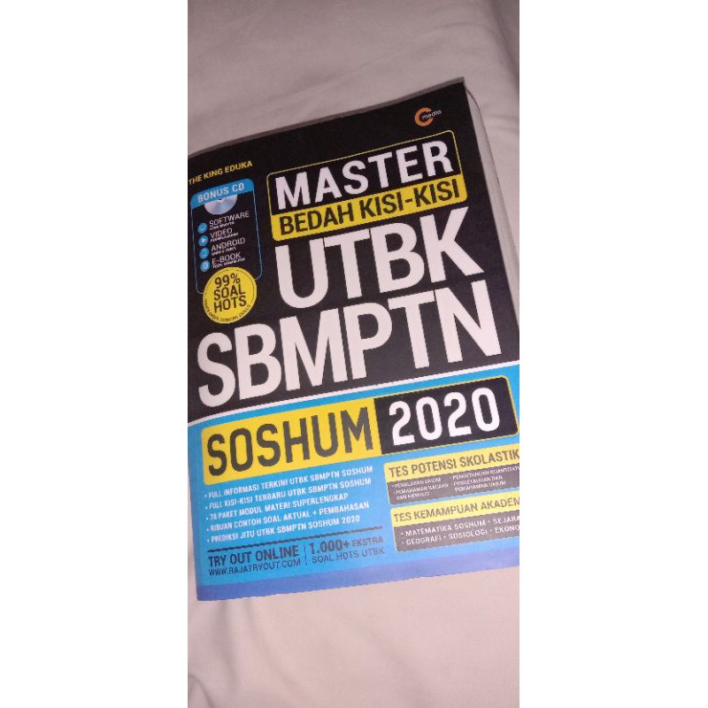 Preloved buku SBMPTN / UTBK 100% DI JAMIN ORI