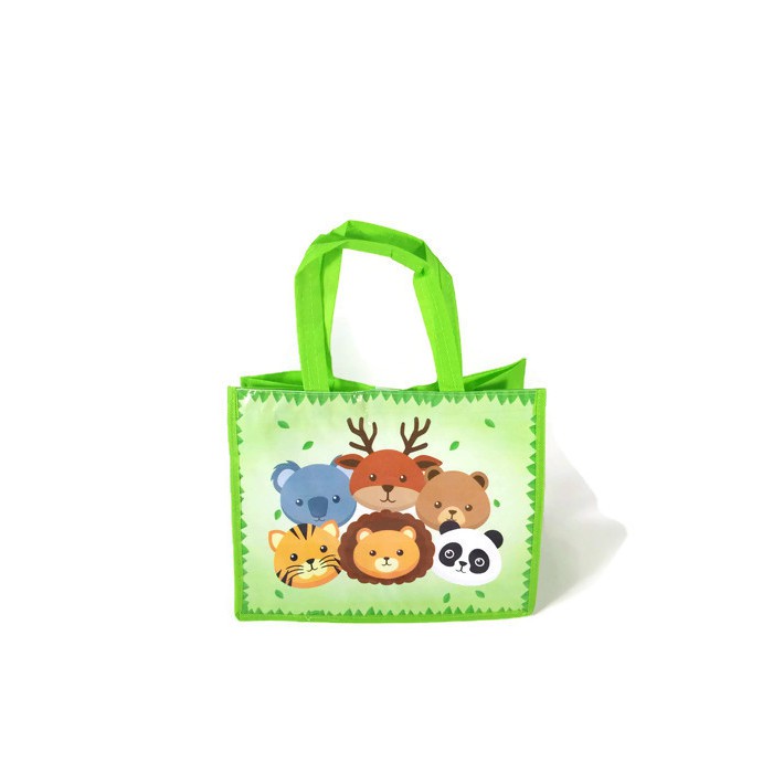 Tas Ultah Labubu animal goodie bag souvenir LABUBU The Monsters Macaron Dolls Figure Toy Blind Box