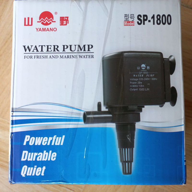 SP-1800 Yamano Pompa Air Aquarium Celup Kolam Pump Akuarium sp1800