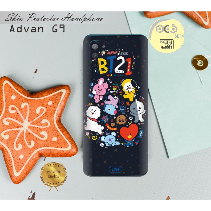 Buy1Get1 Advan G9 Motif BT12 Garskin Stiker Variasi