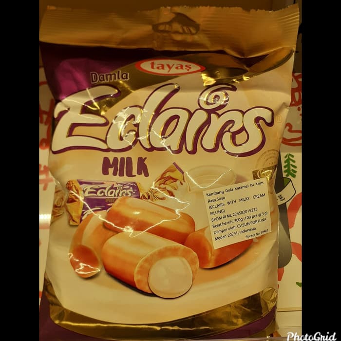 

Eclaris Milk Chocolate Candy-Permen Coklat Import