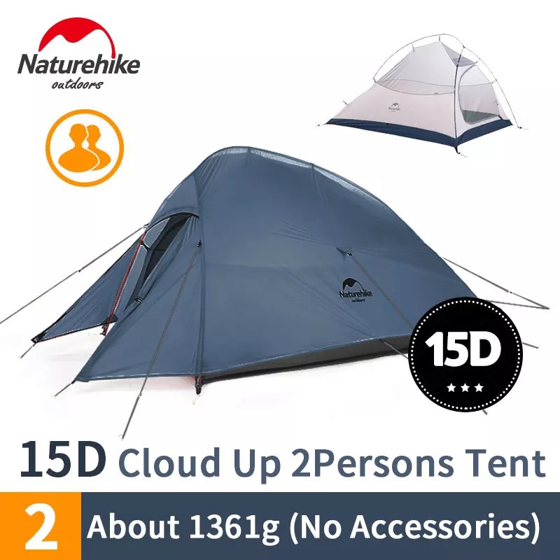 TENDA CLOUD UP 2X 15D NATUREHIKE NH17T001-T