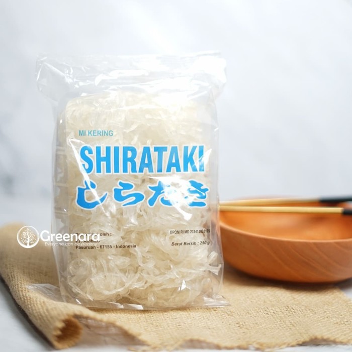 

Produk Eksklusif Shirataki mie kering / dry noodle (10pcs) 250gr Terbaru