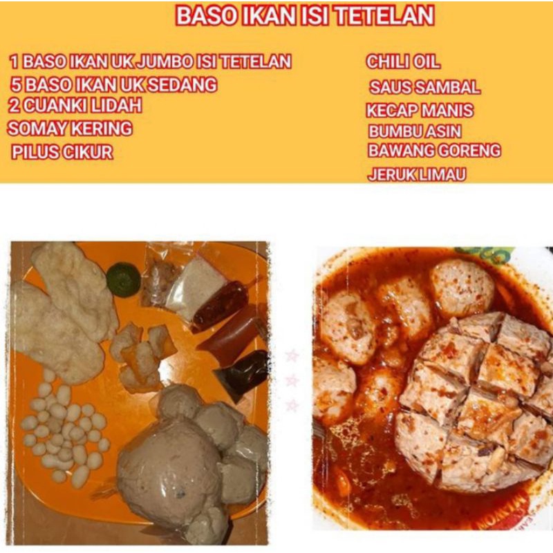

Baso Ikan Tetelan