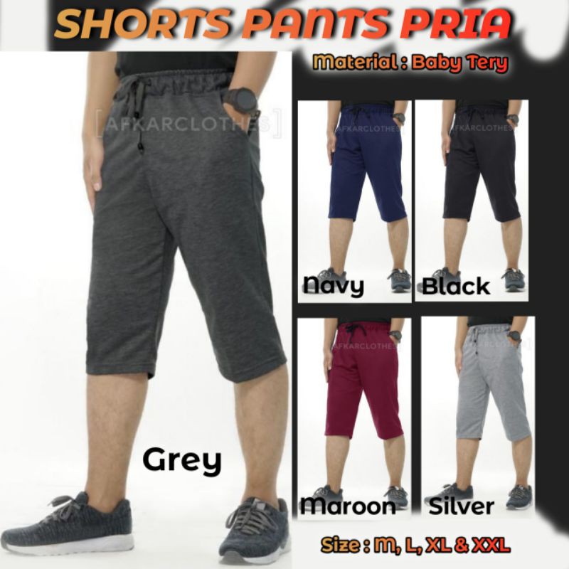 CELANA PENDEK PRIA / CELANA SEPEDA PRIA / CELANA OLAHRAGA / CELANA PRIA / CELANA SANTAI PRIA / BOXER