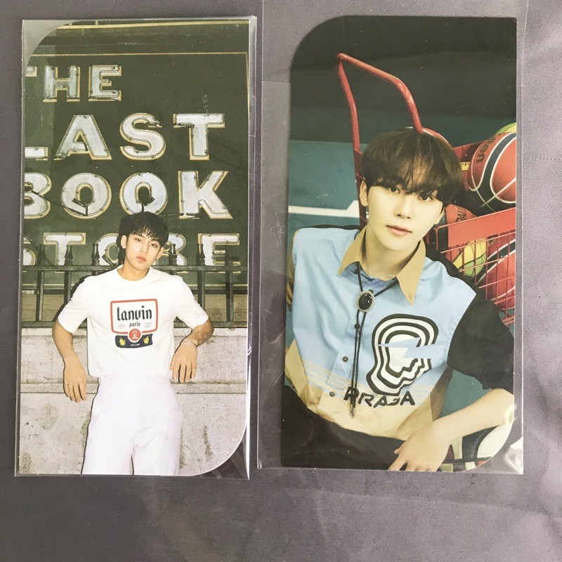 BOOKMARK HENGGARAE ALBUM SEVENTEEN MINGYU SEUNGKWAN KIHNO