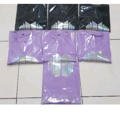 KAOS PROOF BANGTAN B T S HOLOGRAM/T-SHIRT PROOF BANGTAN HOLOGRAM PREMIUM/FREE POUCH BT 21