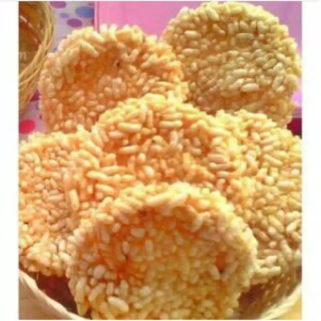 

Makanan Ringan Snack Kue Rengginang Bulat Besar Rangginang Gurih Renyah / Cemilan / Kerupuk