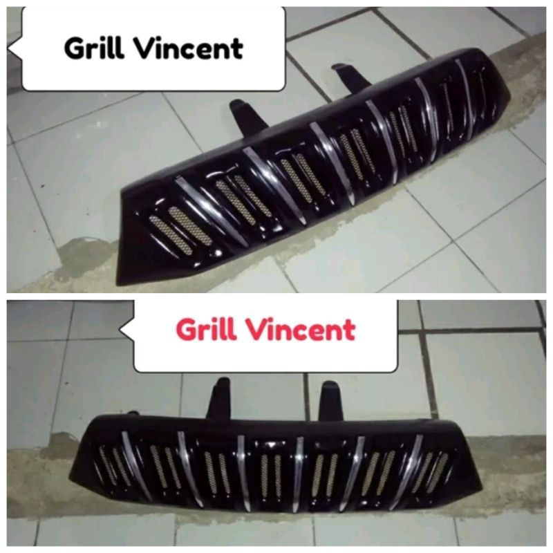 Grill All New innova REBORN 2016-2020 Hitam Glossy Model Prado Apollo sirip