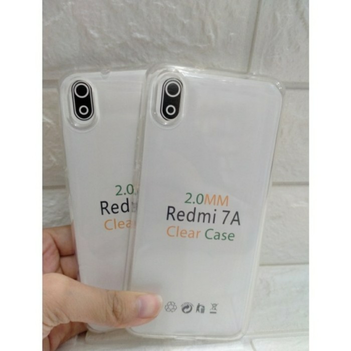 0RI Softcase Clear Case Sillikon Kondom Case Bening Casing Xiaomi Redmi 7A