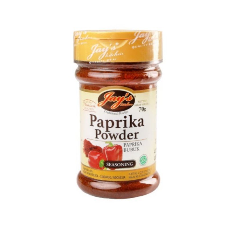 

jay's paprika powder 70gr - hjp049