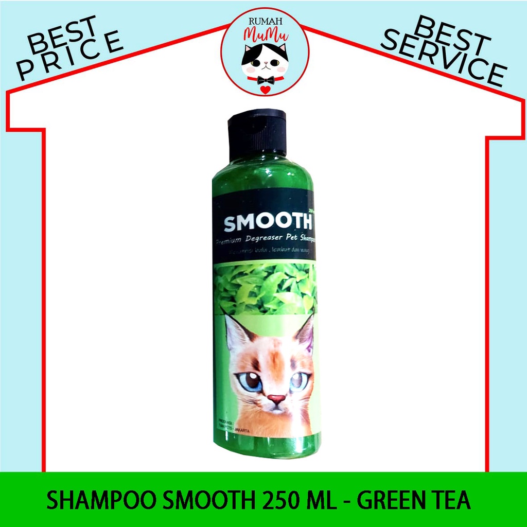 SHAMPOO KUCING ANJING MERK SMOOTH BERKUALITAS 250ml