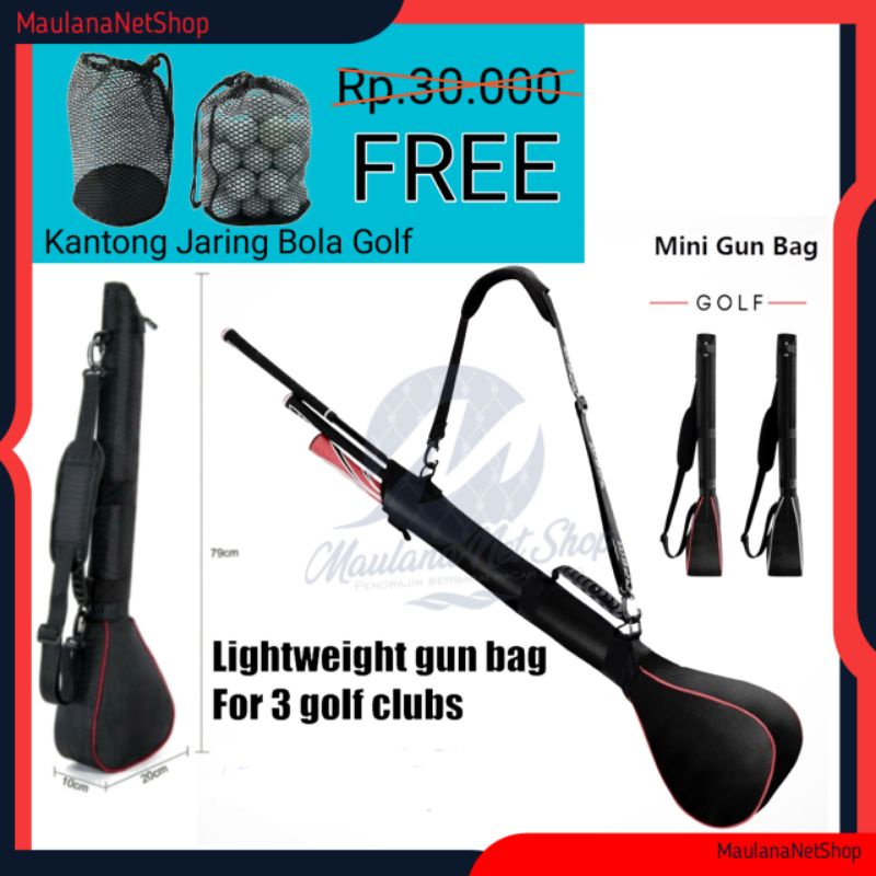 Tas Golf Tas Latihan Driving Range Golf Tas Selempang Stik Golf