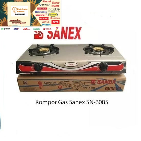 KOMPOR 2 TUNGKU SANEX K-608S