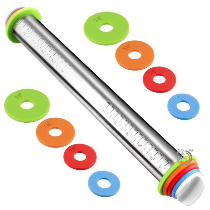 

Rolling Pin Stainless Steel / Penggilas Adonan / Penggiling Adonan Terbaru