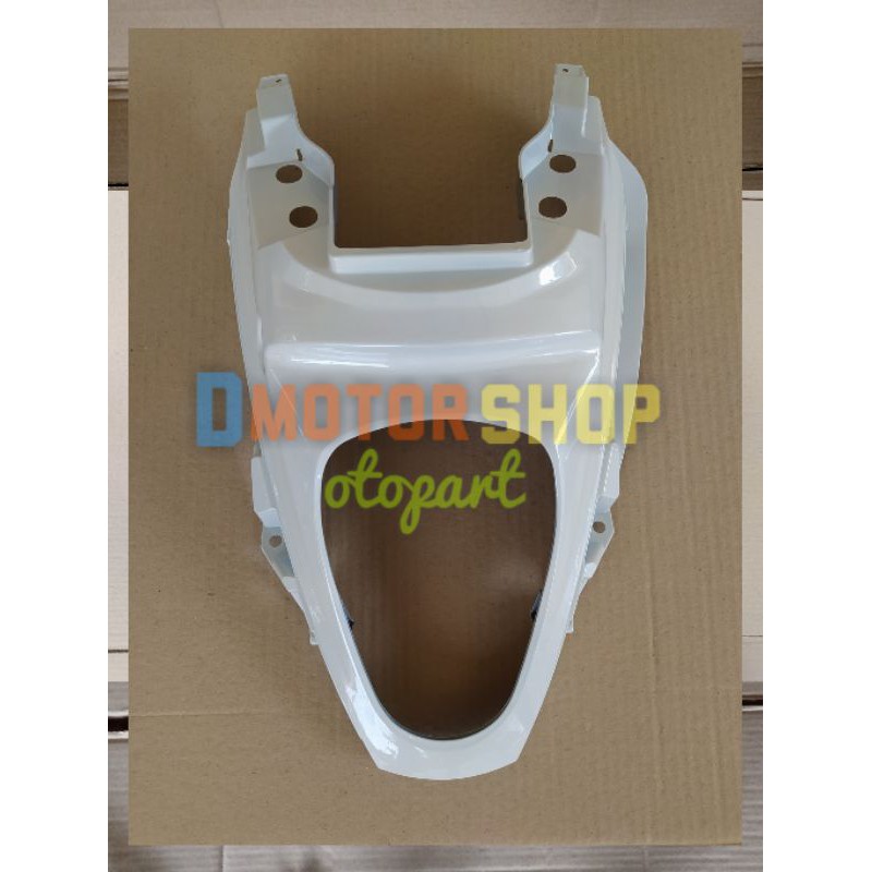 COVER LAMPU BELAKANG SCOOPY KARBU PUTIH