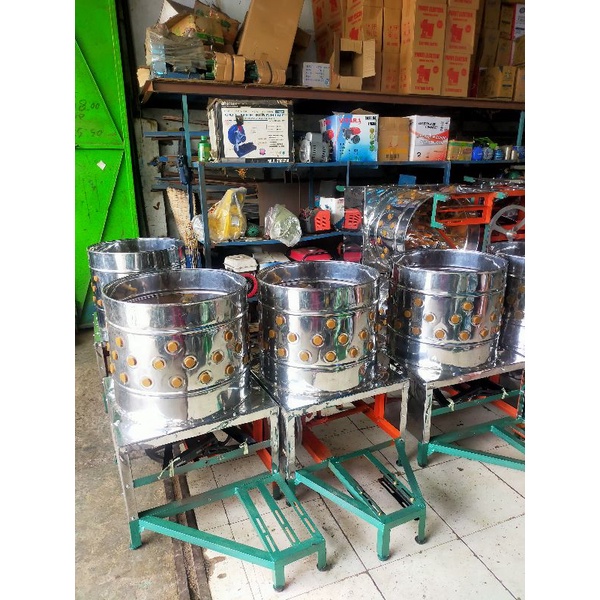Mesin Cabut Bulu Ayam. Bubut ayam. Cabut Bulu unggas kapasitas 5 ekor Siap pakai Plus penggerak dise