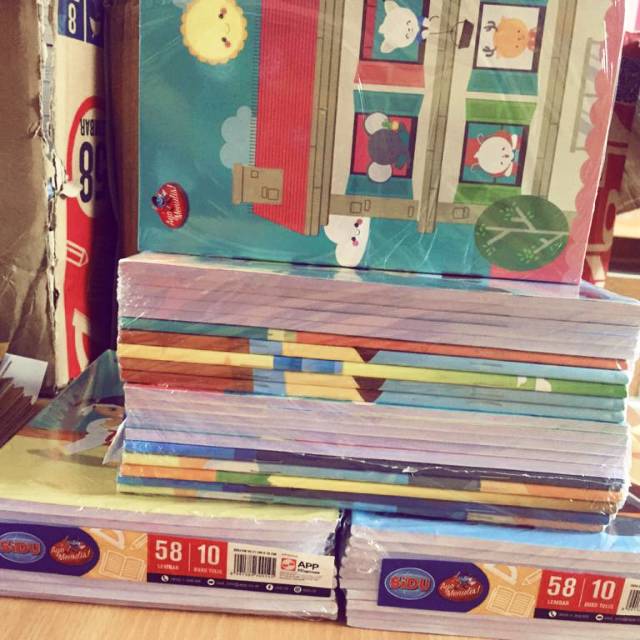 

( Habis ) Buku tulis SIDU 58 lembar