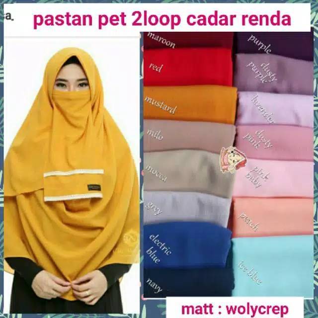 Pastan pet + cadar renda