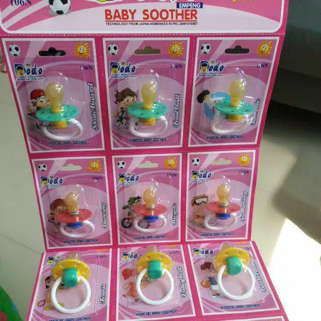 Empeng Bayi Baby Soother Dodo