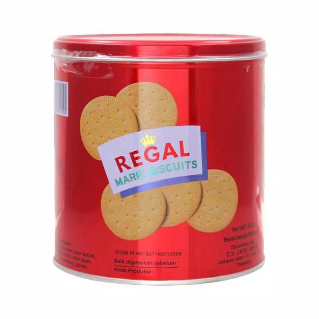 

REGAL Marie Biscuit Kaleng 550 gr