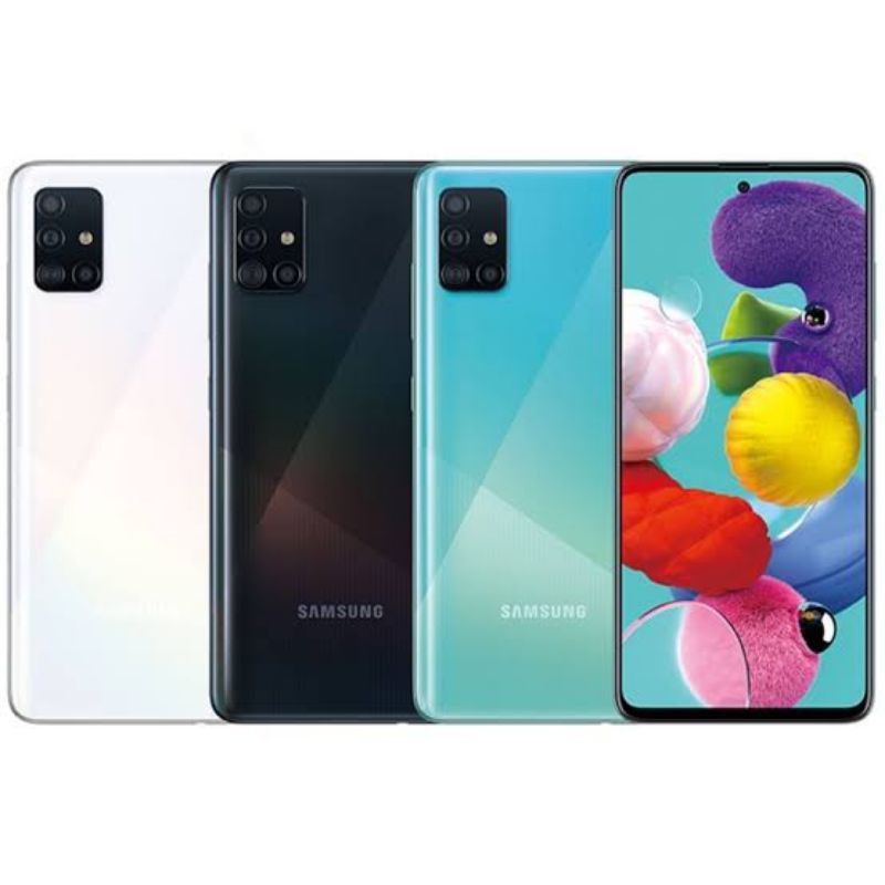 Promo Cuci Gudang Hp  Handphone Samsung Galaxy A51 8GB/128GB - Garansi Resmi 1 Tahun  Hp Murah
