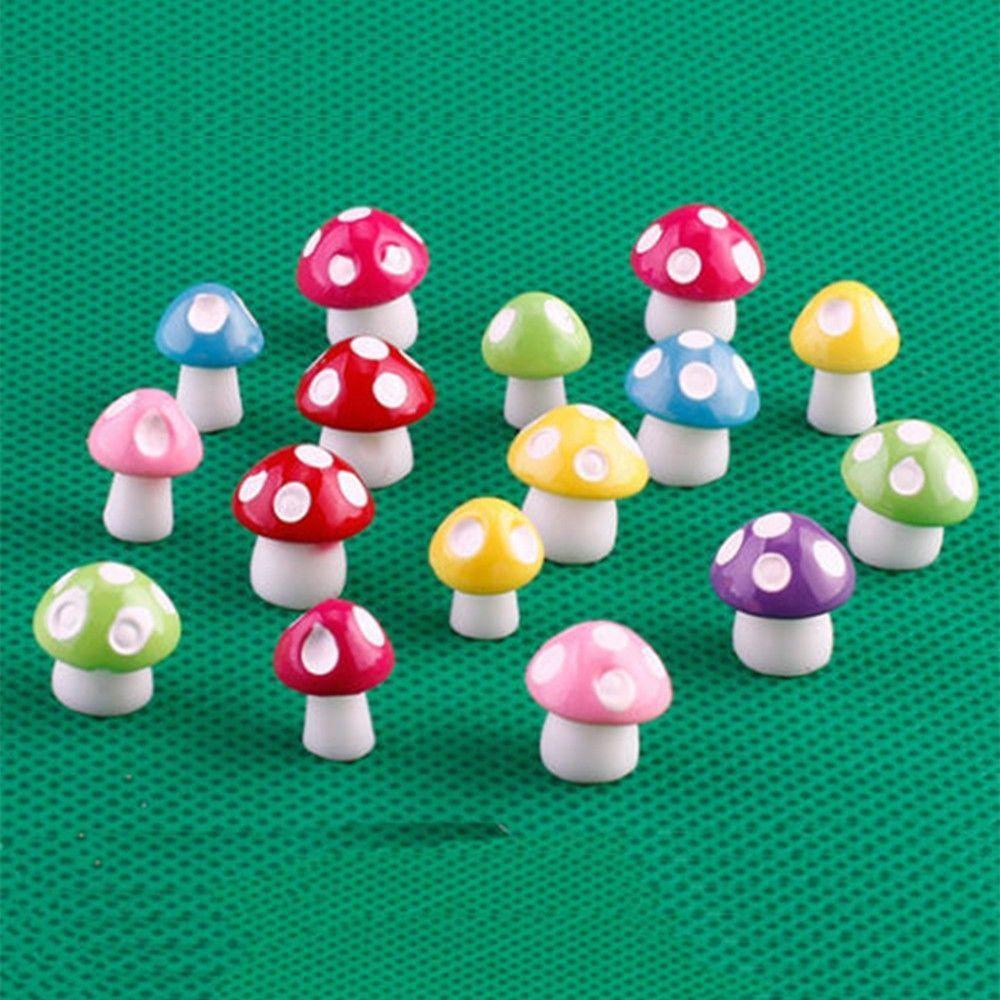 【 ELEGANT 】 Figurine 20Pcs Fashion Terrarium Yard Bonsai Resin Craft Decor Fairy Dollhouse Landscape