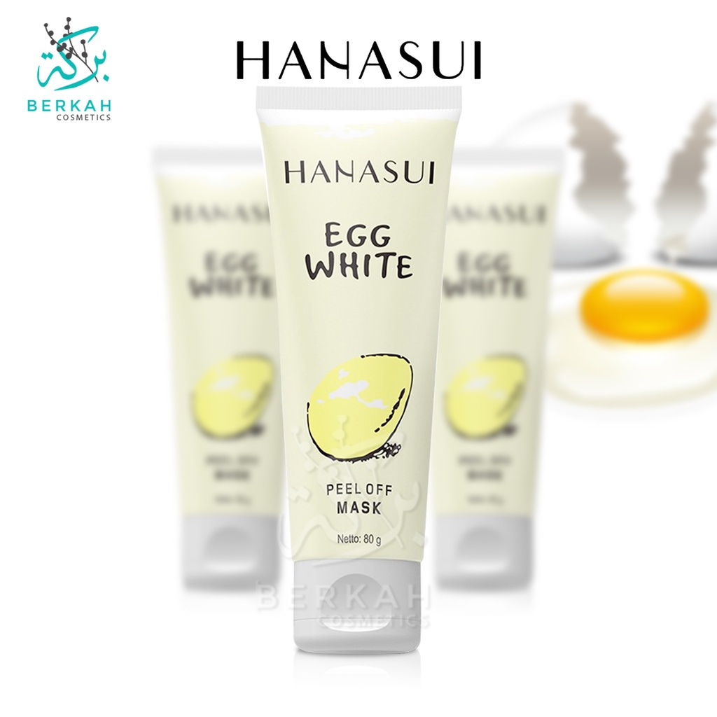 Hanasui Egg White Peel Of Mask 80gr