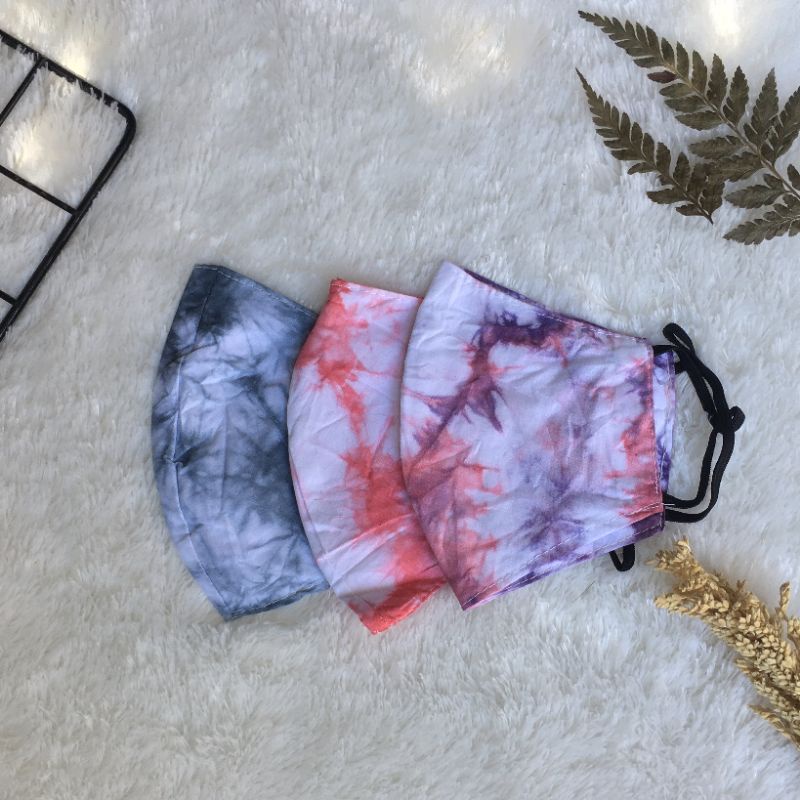 Masker Kain Tie Die