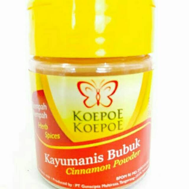 

Kupu kupu Kayumanis 35gr