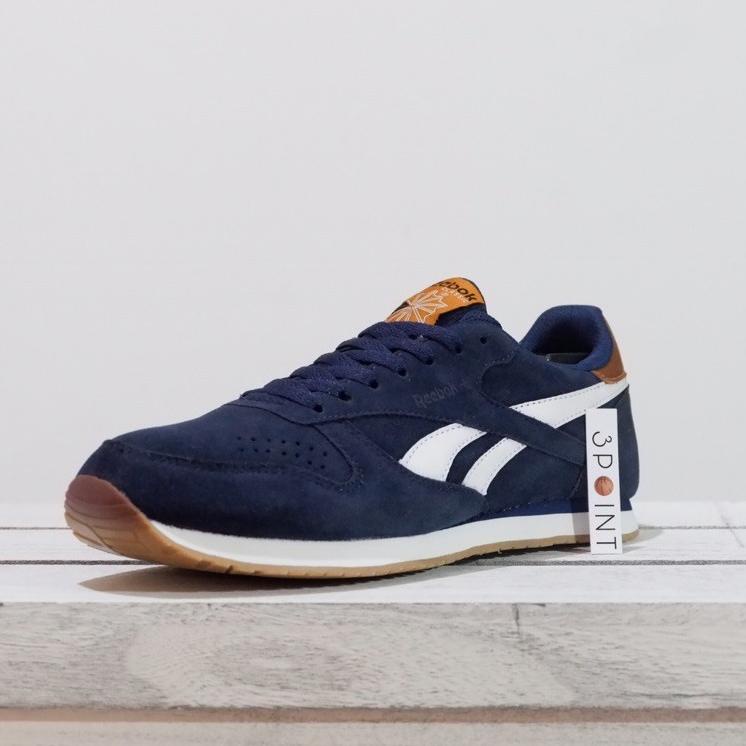 [SKU : ZGG70] Sepatu Sekolah Running Olahraga Senam Volly Voli Reebok Rebook Full Black navy red gre