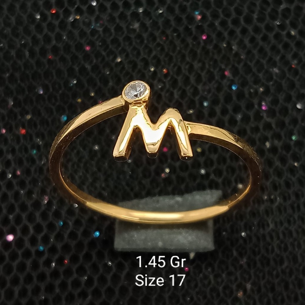 New Cincin Emas 17 K - 1.45 gr Kadar 750 - 2057